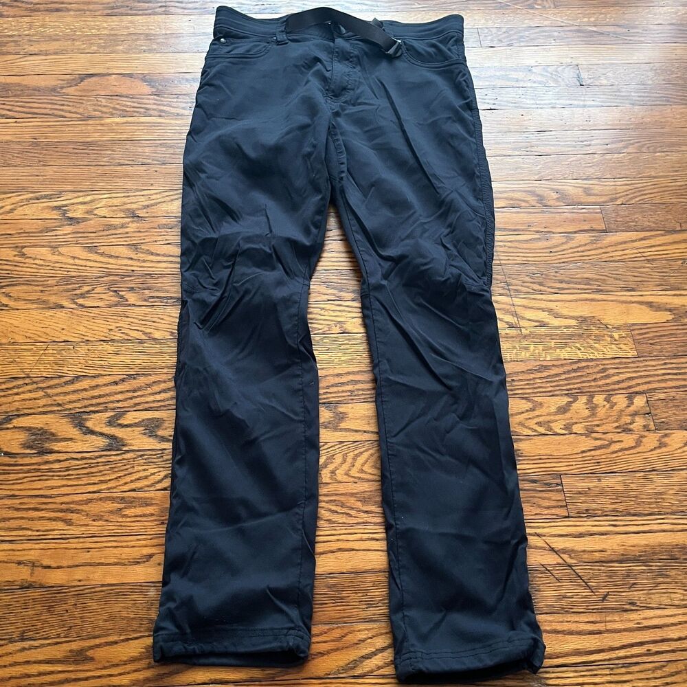 Wrangler All-Terrain Gear Hiking Nylon Work Pants Men's 36x32 Black